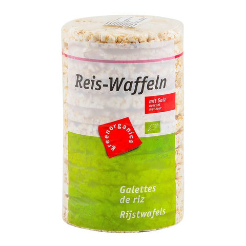 Rondele de Orez Integral Expandat cu Sare Bio 100g