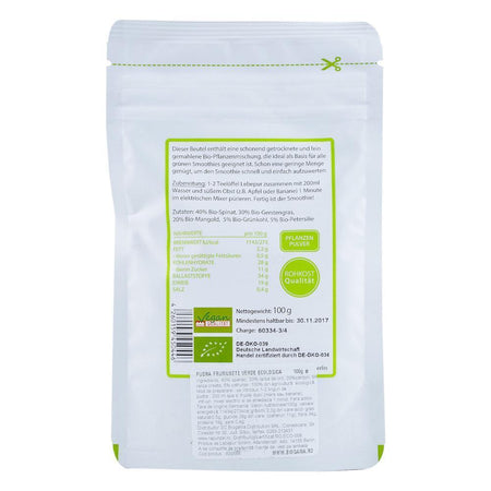 Pudra Frumusete Verde, Lebepur, bio, 100 g