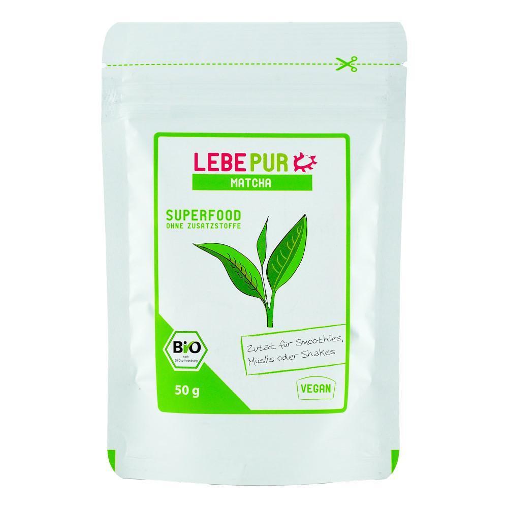 Pudra din ceai verde Matcha, Lebepur, bio, 50 g