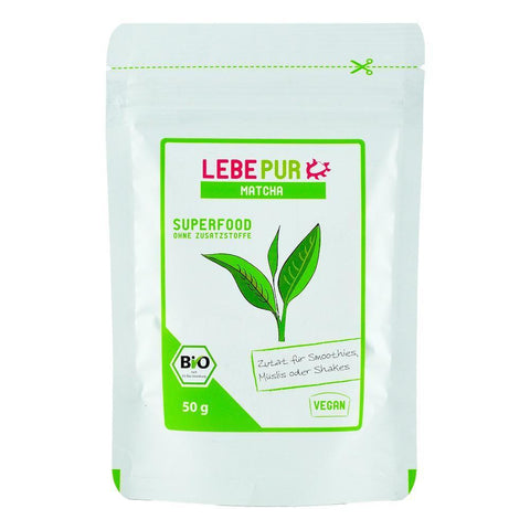 Pudra din ceai verde Matcha, Lebepur, bio, 50 g