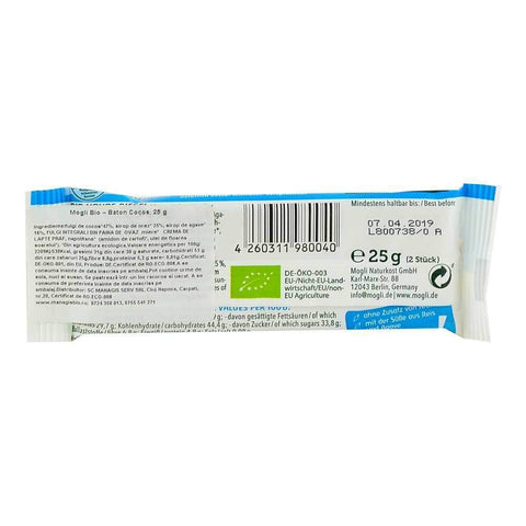 Baton de cocos, Kokos Riegel, bio, 25g