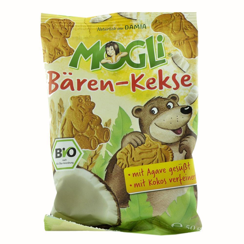 Mini biscuiti Ursulet Mogli, bio, 50 g