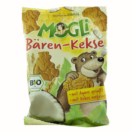 Mini biscuiti Ursulet Mogli, bio, 50 g
