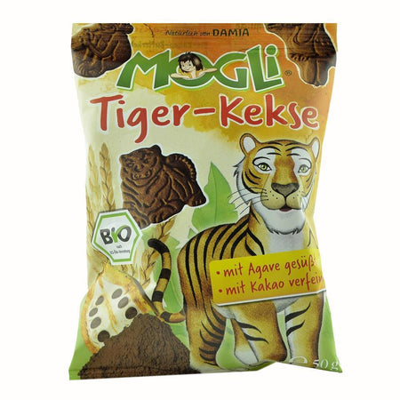 Mini biscuiti Tigru Mogli, bio, 50 g