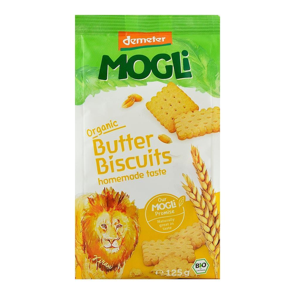 Biscuiti cu Unt pentru copii Mogli, demeter, bio, 125 g