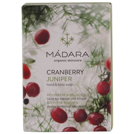 Sapun  de coacaze rosii si ienupar Madara, bio, 150 g