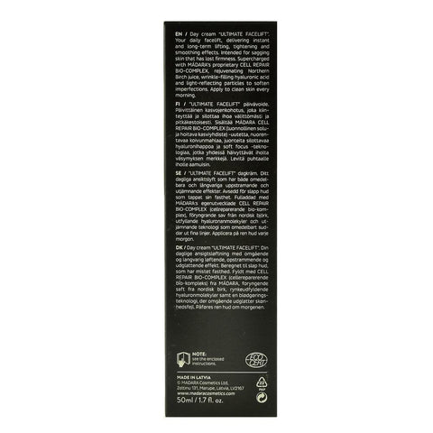 Time Miracle - Crema de Zi Antirid ULTIMATE FACELIFT, bio, 50ml