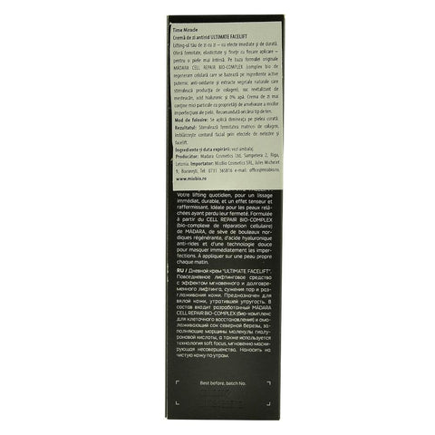 Time Miracle - Crema de Zi Antirid ULTIMATE FACELIFT, bio, 50ml