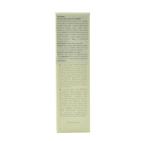Crema de noapte Time Miracle Total Renewal Madara, bio, 50 ml - Republica BIO