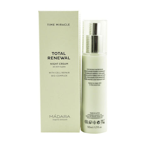 Crema de noapte Time Miracle Total Renewal Madara, bio, 50 ml - Republica BIO