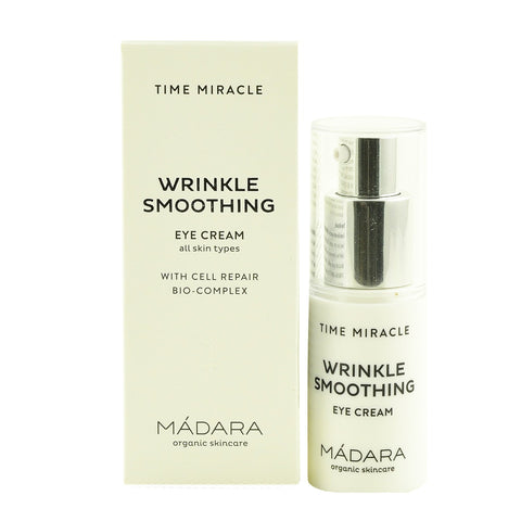 Crema de ochi antirid, Time Miracle Wrinkle Smoothing Madara, bio, 15 ml - Republica BIO