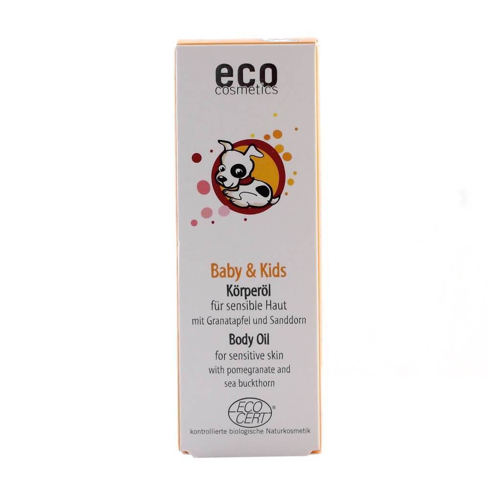 Ulei de masaj cu rodie si catina Ecocosmetics, bio, 100 ml