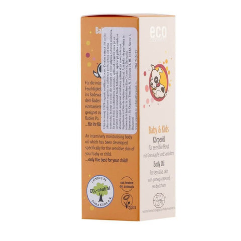 Ulei de masaj cu rodie si catina Ecocosmetics, bio, 100 ml