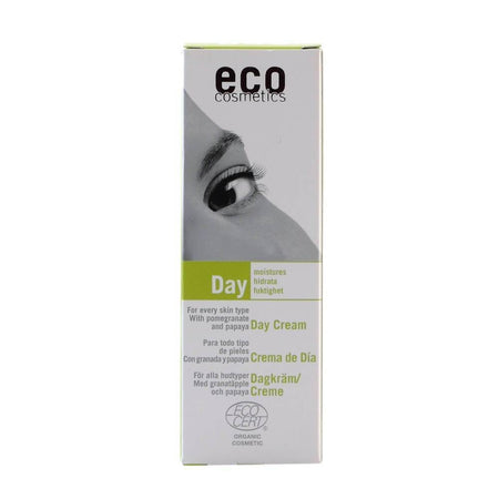 Crema de zi cu rodie si papaya Ecocosmetics, bio, 50 ml - Republica BIO