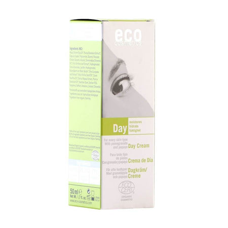 Crema de zi cu rodie si papaya Ecocosmetics, bio, 50 ml - Republica BIO