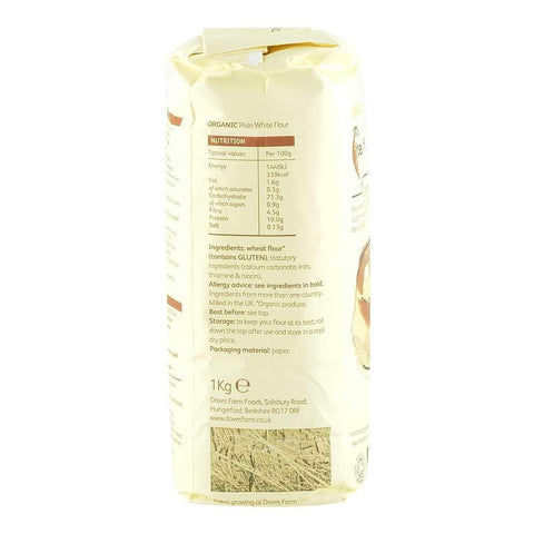 Faina alba de grau Dove's Farm, bio, 1 kg