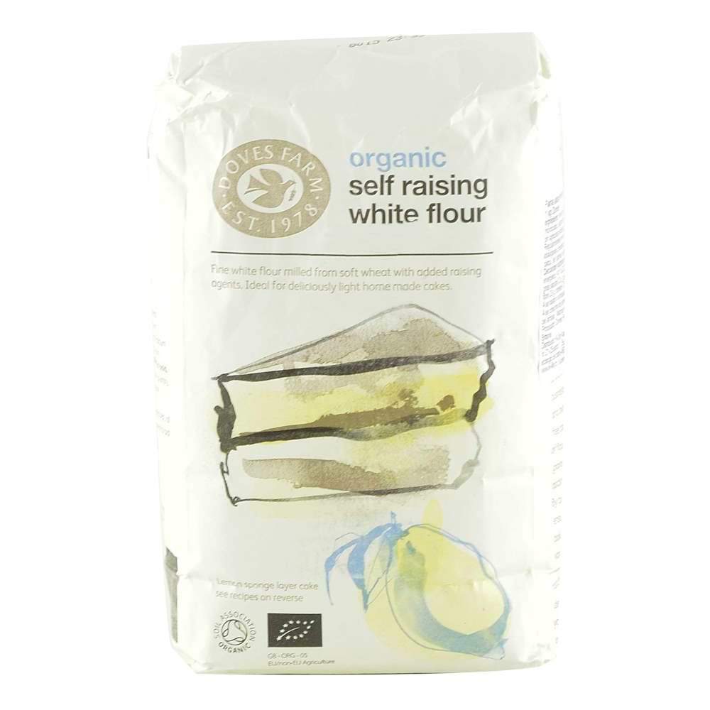 Faina alba de grau cu agenti de crestere Dove's Farm, bio, 1 kg
