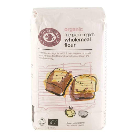 Faina integrala de grau Dove's Farm, bio, 1 kg