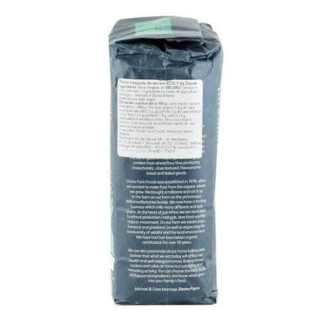 Faina integrala de secara Dove's Farm, bio, 1 kg