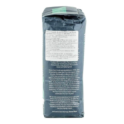 Faina integrala de secara Dove's Farm, bio, 1 kg