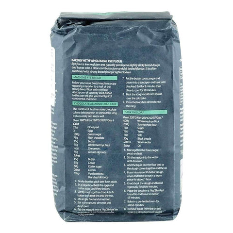 Faina integrala de secara Dove's Farm, bio, 1 kg