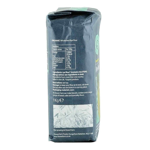 Faina integrala de secara Dove's Farm, bio, 1 kg