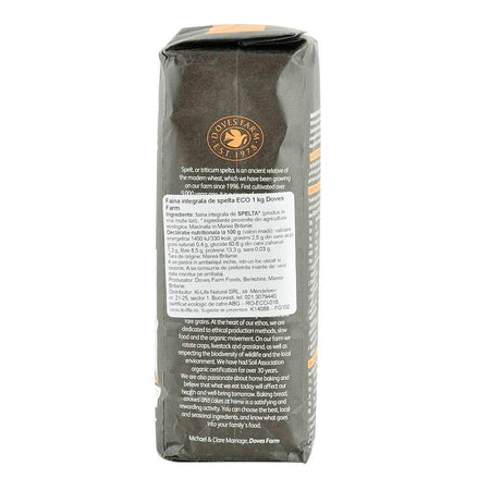 Faina integrala de spelta Dove's Farm, bio, 1kg