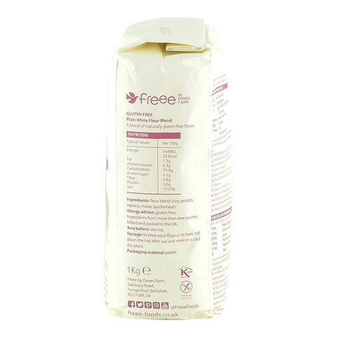 Amestec de faina alba fara gluten Dove's Farm, 1kg