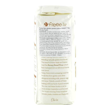 Faina neagra fara gluten pentru prepararea painii Dove's Farm, 1kg
