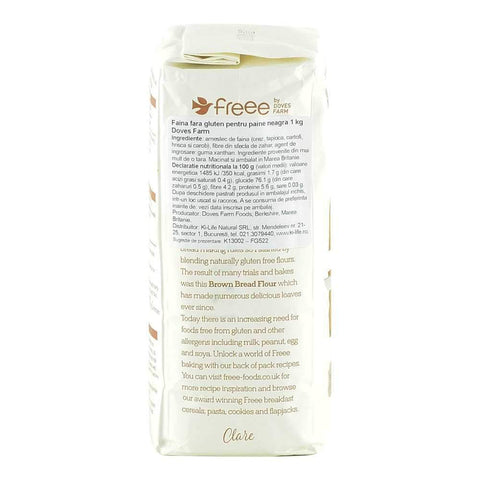Faina neagra fara gluten pentru prepararea painii Dove's Farm, 1kg