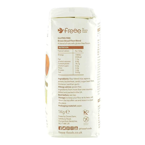 Faina neagra fara gluten pentru prepararea painii Dove's Farm, 1kg