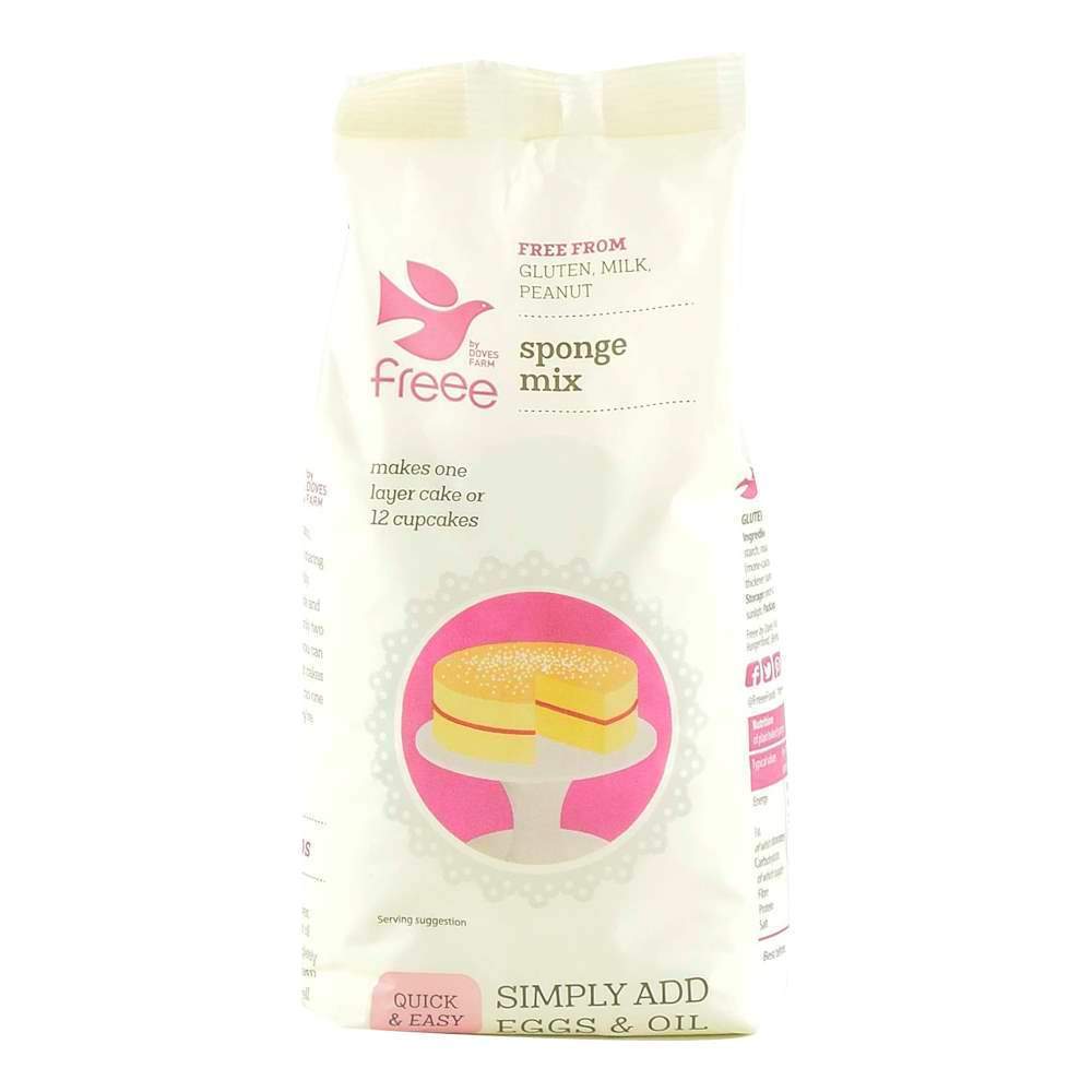 Amestec de faina fara gluten pentru briose Dove's Farm, 350 g