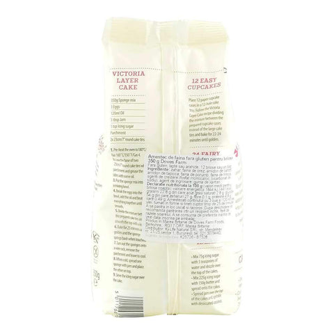 Amestec de faina fara gluten pentru briose Dove's Farm, 350 g