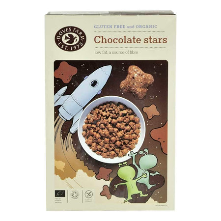 Stelute de ciocolata fara gluten Dove's Farm, bio, 375 g