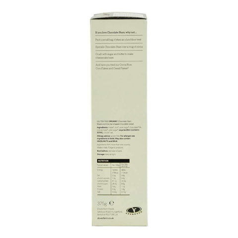 Stelute de ciocolata fara gluten Dove's Farm, bio, 375 g