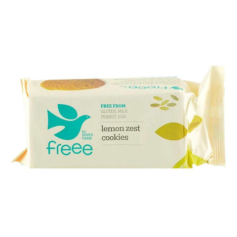 Prajiturele cu coaja de lamaie fara gluten Dove's Farm, bio, 150 g