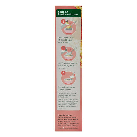 Cereale Organix Muesli cu Zmeura si Banane, de la 10 luni, bio, 200 g