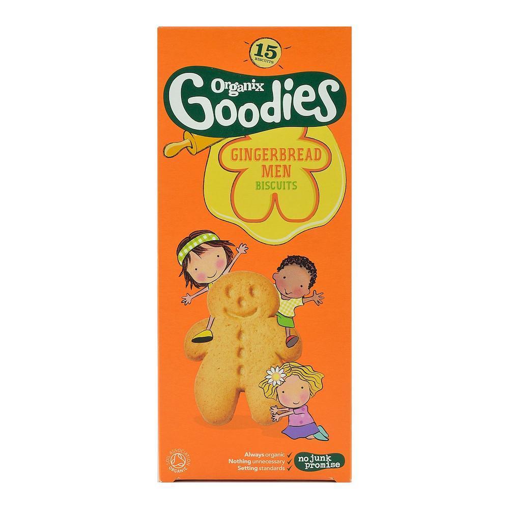 Biscuiti Organix Goodies cu Ghimbir, de la 12 luni, bio, 135 g
