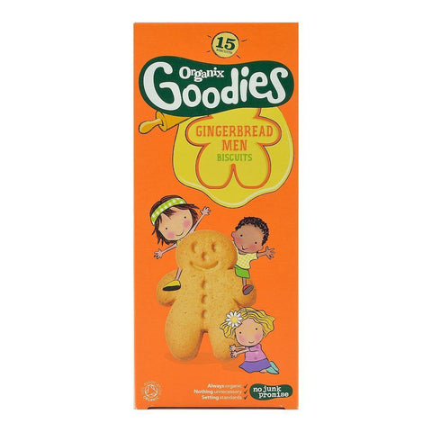 Biscuiti Organix Goodies cu Ghimbir, de la 12 luni, bio, 135 g