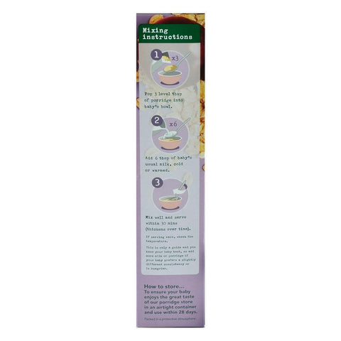 Cereale Organix din Ovaz si Orez cu Banane si Prune, de la 7 luni, bio, 200 g