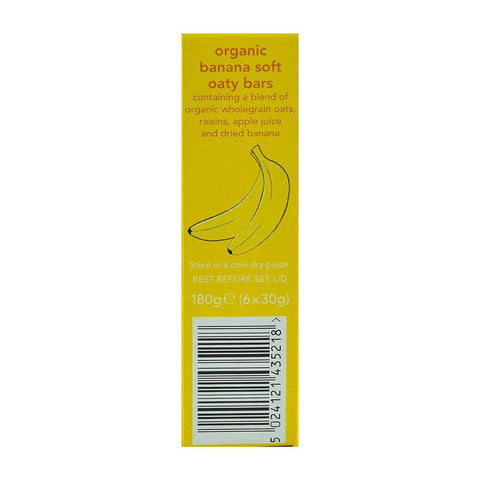 Batoane Organix Goodies din cereale cu Mere si Banane, de la 12 luni, bio, 6x30 g