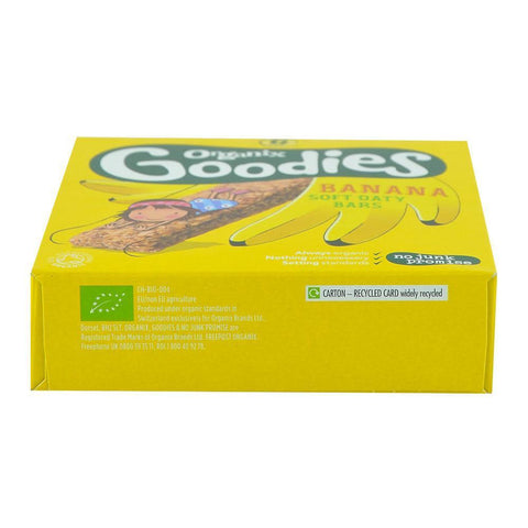 Batoane Organix Goodies din cereale cu Mere si Banane, de la 12 luni, bio, 6x30 g