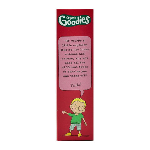 Batoane Crocante Organix Goodies cu Fructe de Padure, de la 12 luni, 6x18 g