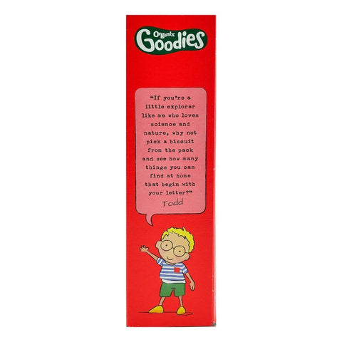 Biscuiti Organix Goodies Alfabet, de la 12 luni, bio, 5x25 g