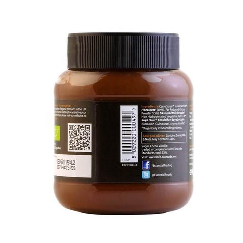 Crema Tartinabila cu Alune de Padure, Ciocolata Bio Fairtrade 400g - Republica BIO