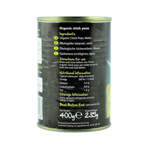 Naut Bio la Conserva fara Sare 400g