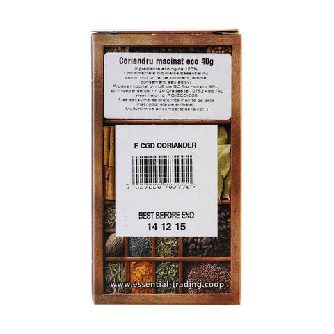 Coriandru Macinat Bio 40g