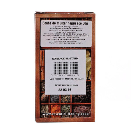 Boabe de Mustar Negru 50g Bio - Republica BIO