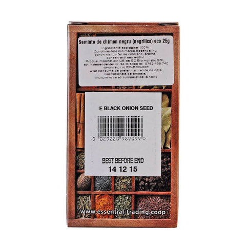 Seminte de Chimen Negru (Negrilica) Bio 25g