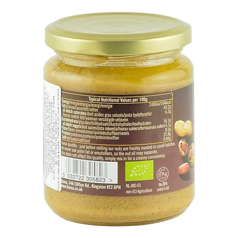 Unt de Arahide Fin fara sare Biona, bio, 250 g